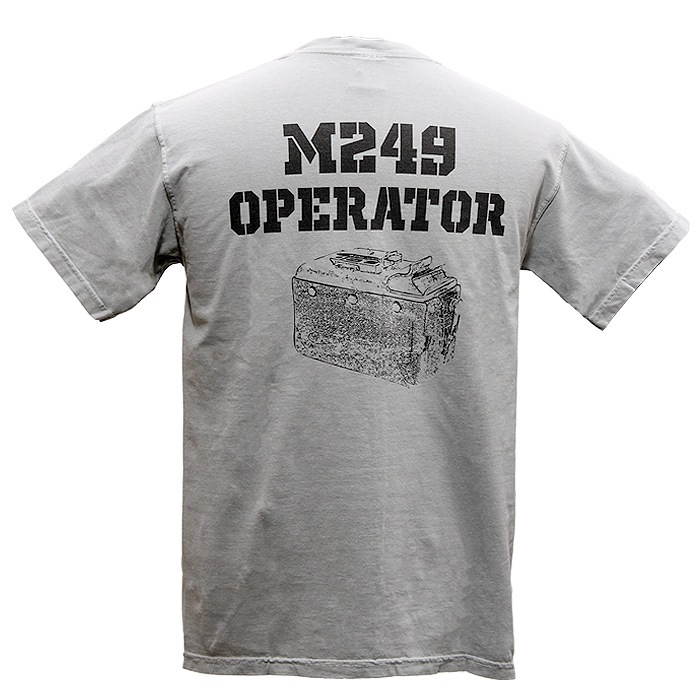 LA PATCHERIA M249ڥ졼T<br>ڥ顦ѥåꥢ Operator T-Shirtsۥ ߥ꥿꡼ ȥɥ ȥ꡼ Х Х ġ ȥåץ åȥ ץ åȥ 奢  ȥ ꥢ OUTLET