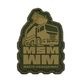MSM Waste Management PVC Morale PATCH<br>��MIL-SPEC MONKEY �Ѵ�ʪ���� PVC ��顼�� �ѥå��� �ߥ륹�ڥå���󥭡� �ߥ꥿�꡼ �����ȥɥ� �����奢�� ���Х� �Х��� �ġ���� ��������� ��åڥ� �ѥå��ѥͥ� �٥륯�� ��± �Х����� ���� ���� �����ץ�