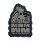 MSM Waste Management PVC Morale PATCH<br>��MIL-SPEC MONKEY �Ѵ�ʪ���� PVC ��顼�� �ѥå��� �ߥ륹�ڥå���󥭡� �ߥ꥿�꡼ �����ȥɥ� �����奢�� ���Х� �Х��� �ġ���� ��������� ��åڥ� �ѥå��ѥͥ� �٥륯�� ��± �Х����� ���� ���� �����ץ�