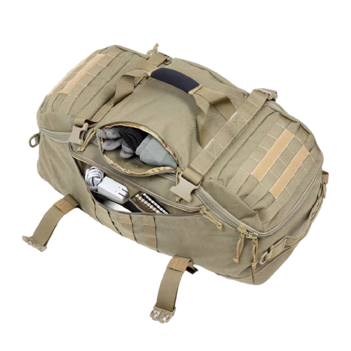 MAGFORCE MF-0608 Doppelduffel Adventure Bag<br>�ڥޥ��ե����� �ɥåڥ���åե� ���ɥ٥���㡼 �Хå���<br>�����ȥɥ� �ߥ꥿�꡼ �����奢�� ���Х� �����ȥɥ� �Х��� �ġ���� ��������� ��ž�� �л� ������ ������ 1000�ǥˡ���ʥ����� MOLLE �Хå� ���å�