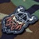 MSM ���������� ������㡼 �إå� 1 PVC PATCH<br>��MIL-SPEC MONKEY Viking Warrior Head 1�� �ߥ륹�ڥå���󥭡� �ߥ꥿�꡼ �����ȥɥ� �����奢�� ���Х� �Х��� �ġ���� ��������� ��åڥ� �ѥå��ѥͥ� �٥륯�� ��± �Х����� �Ѥ��� ���� ���� ������