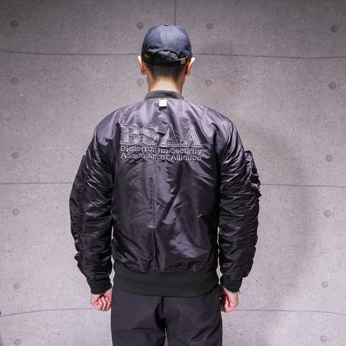 BIOHAZARD DEATH ISLAND BSAA  MA-1<br>�ڥХ����ϥ����� BSAA MA-1��CAPCOM ���ץ��� ������ �������� ��� �ߥ꥿�꡼ �����奢�� �����ȥɥ� RPD ���������� ���ꥹ ��åɥե������ �������� ��ʪ����