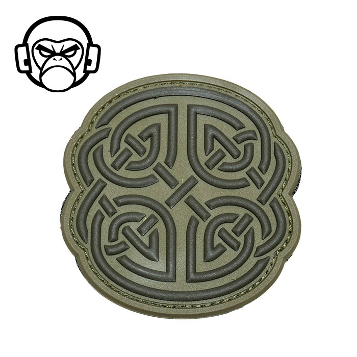 MSM Celtic Knot Shield 1 Morale PATCH<br>MIL-SPEC MONKEY ƥå Υå  1 顼 ѥå ߥ륹ڥå󥭡 ߥ꥿꡼ ȥɥ 奢 Х Х ġ  åڥ ѥåѥͥ ٥륯 ± Х   ץ