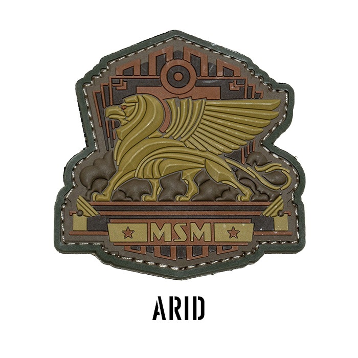 MSM Industrial Griffin PVC Morale PATCH<br>��MIL-SPEC MONKEY ��������ȥꥢ�� ����ե��� PVC ��顼�� �ѥå��� �ߥ륹�ڥå���󥭡� �ߥ꥿�꡼ �����ȥɥ� �����奢�� ���Х� �Х��� �ġ���� ��������� ��åڥ� �ѥå��ѥͥ� �٥륯�� ��± �Х����� ���� ���� �����ץ�