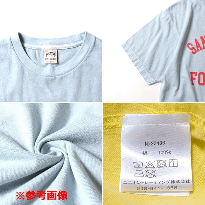 HOUSTON 22436 PIGMENT PRINT TEE(SANTA MONICA)<br>�ڥҥ塼���ȥ� 22436 �ԥ����ȥץ���ȾµT����ġ�<br>��� ��ǥ����� �ߥ꥿�꡼ �����ȥɥ� �����奢�� T����� �ԥ����� ���åȥ�100�� �������� SANTA MONICA ���󥿥�˥� ���ᥫ��