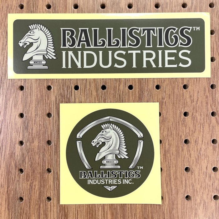 BALLSTICS HORSE LOGO STICKER SET(2SET)<br>ڥХꥹƥ ۡƥåå(2糧å)ۥ ǥ ߥ꥿꡼ 奢 ǥ꡼桼 ƥå ƥåå ballistics Хꥹƥ Х إå 