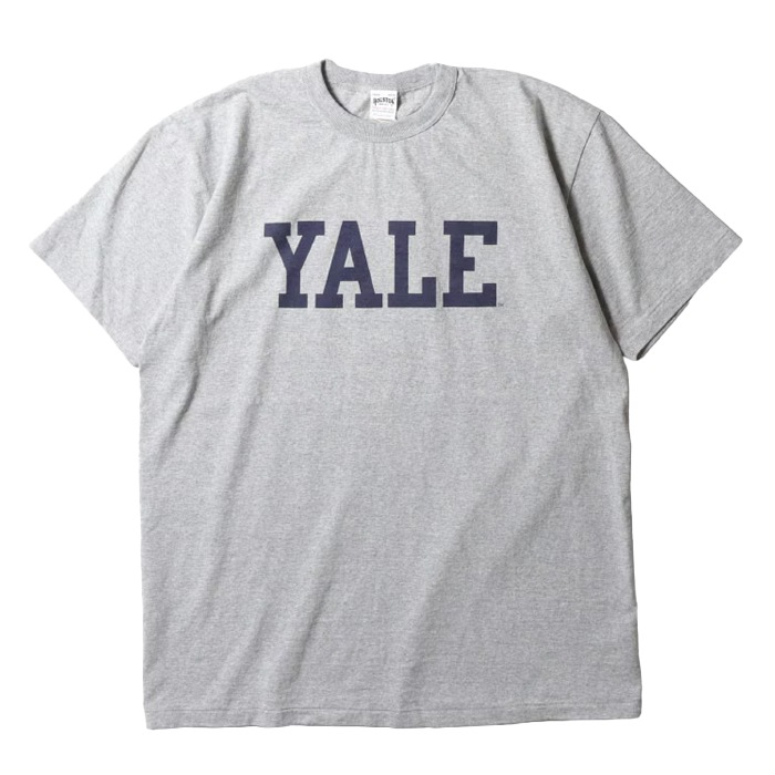 HOUSTON 22422 HOUSTON��YALE PRINT TEE<br>�ڥҥ塼���ȥ� 22422 �ҥ塼���ȥ��YALE�ץ���ȾµT����ġ�<br>��� ��ǥ����� �ߥ꥿�꡼ �����ȥɥ� �����奢�� T����� ���åȥ�100�� �������� YALE����� ���ᥫ�� ������ơ��� ����å�T