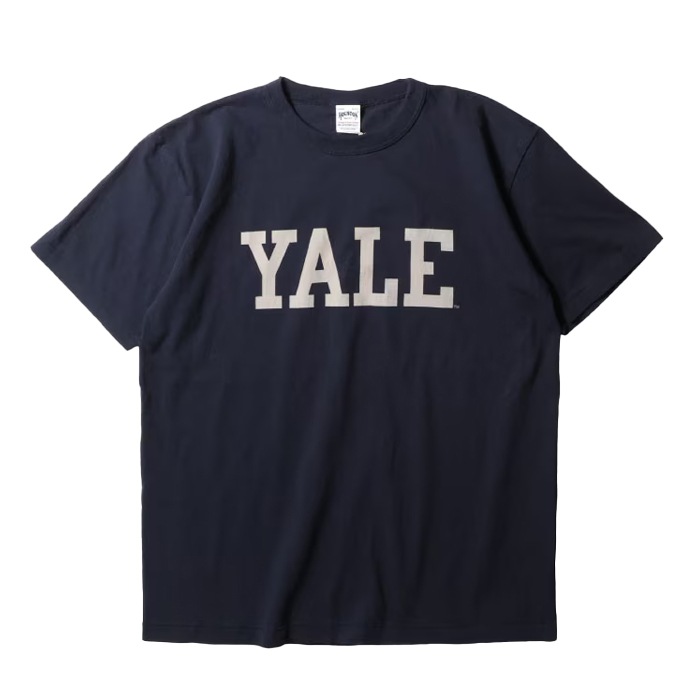 HOUSTON 22422 HOUSTON��YALE PRINT TEE<br>�ڥҥ塼���ȥ� 22422 �ҥ塼���ȥ��YALE�ץ���ȾµT����ġ�<br>��� ��ǥ����� �ߥ꥿�꡼ �����ȥɥ� �����奢�� T����� ���åȥ�100�� �������� YALE����� ���ᥫ�� ������ơ��� ����å�T