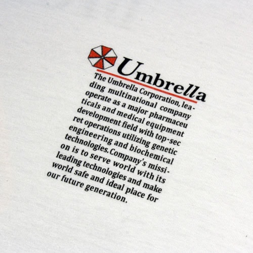 biohazard Umbrella CAUTION T�����<br>�ڥХ����ϥ����� Umbrella ��������� Tee��resident evil �������� ���ץ��� ������ CAPCOM ���  ���롼�ͥå� ���åȥ� �ץ��� �ߥ꥿�꡼ �����奢�� ���Х� ����֥�� �ȥåץ� ����ʡ� Ⱦµ OUTLET  SALE