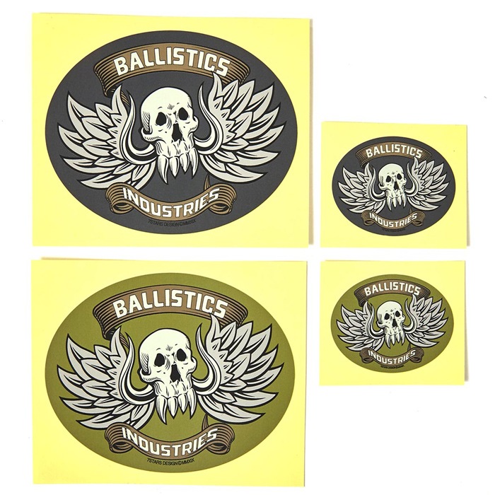 BALLSTICS NEW STICKER SET 4SET<br>【バリスティクス ニュー