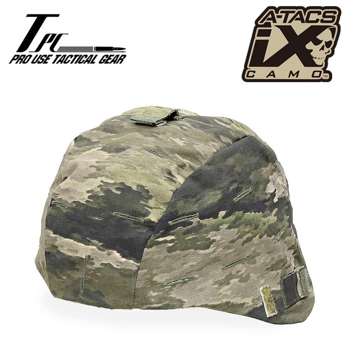 TP MICH2000 �إ��åȥ��С�/A-TACS ix<br>��Tactical Performance Helmet Cover�� ��� ��ǥ����� ���å� �ߥ꥿�꡼ �����ȥɥ� ���Х� ��åץ��ȥå� ���åȥ� �º� ���� �������å��� OUTLET SALE 50%OFF