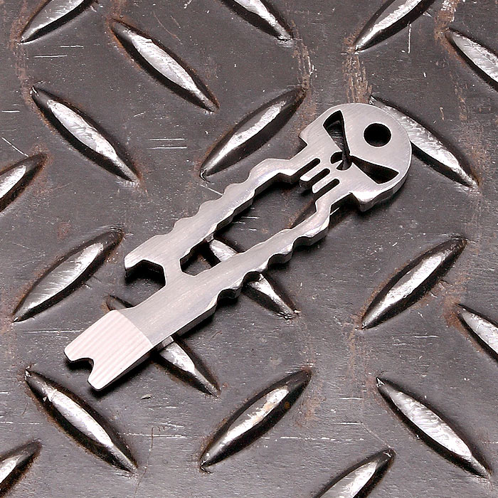 EDC  ݥåȥġ<br>everyday carry skull pocket toolۥȥɥ ֥ǥ꡼ ġ