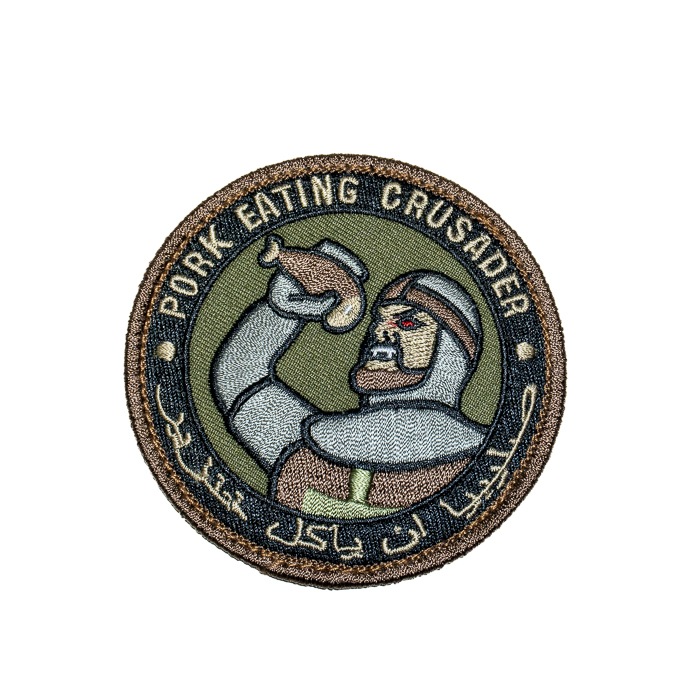 MSM Pork Eating Crusader Patch<br>��Mil-Spec Monkey �ݡ��� �����ƥ��� ���륻������ �ѥå��ۥ�� ��ǥ����� �ߥ꥿�꡼ �����ȥɥ� �����奢�� ���Х� �ѥå��ѥͥ� �Х��� �ġ���� ���ݡ��� ���塼�ƥ��� �������� ���������꡼ ���� ���� �����ץ� �ɽ� ��åڥ� �٥륯��