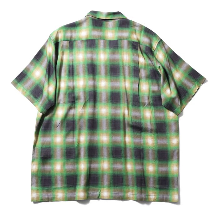 HOUSTON 41285 OMBRE CHECK S/S SHIRT<br>�ڥҥ塼���ȥ� ����֥졼�����å�Ⱦµ����ġۥ�� ��ǥ����� �ߥ꥿�꡼ �����ȥɥ� �����奢�� �����å������ ����֥쥷��� ������ �ǥ��꡼�桼�� ���ʻȤ� Ⱦµ �ץ��ȥ���� �����������å�