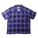 HOUSTON 41285 OMBRE CHECK S/S SHIRT<br>�ڥҥ塼���ȥ� ����֥졼�����å�Ⱦµ����ġۥ�� ��ǥ����� �ߥ꥿�꡼ �����ȥɥ� �����奢�� �����å������ ����֥쥷��� ������ �ǥ��꡼�桼�� ���ʻȤ� Ⱦµ �ץ��ȥ���� �����������å�