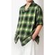 HOUSTON 41285 OMBRE CHECK S/S SHIRT<br>�ڥҥ塼���ȥ� ����֥졼�����å�Ⱦµ����ġۥ�� ��ǥ����� �ߥ꥿�꡼ �����ȥɥ� �����奢�� �����å������ ����֥쥷��� ������ �ǥ��꡼�桼�� ���ʻȤ� Ⱦµ �ץ��ȥ���� �����������å�