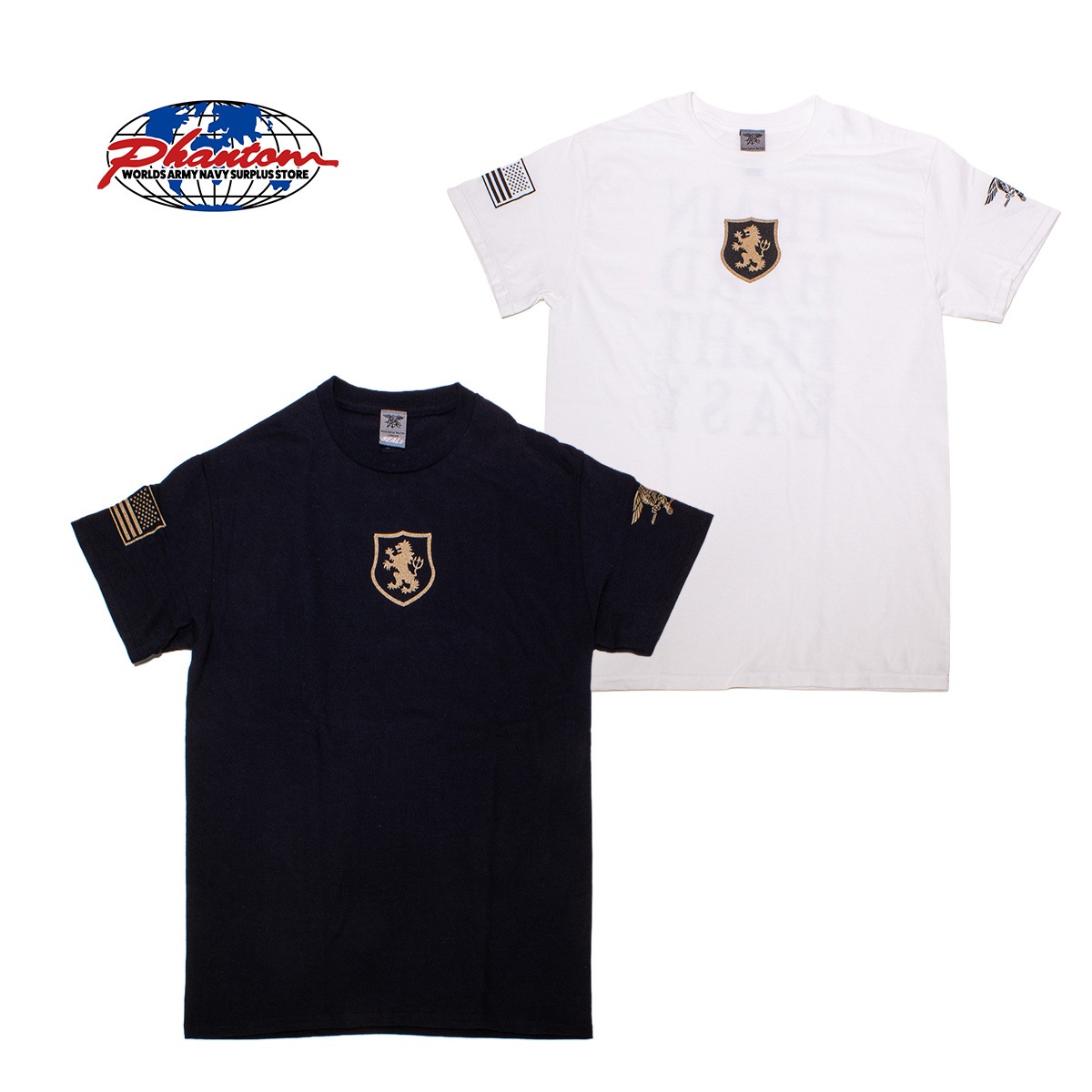 P/O SEALs GOLD LION Tee<br>�ڥե���ȥ� �Ƴ��������륺 ������ɥ饤���� ���T����ġۥǥ֥��� ��� �ߥ꥿�꡼ �����ƥ����� ���Х� ������ �����奢�� �����ȥɥ� �Ƴ��� �ü����� NAVY SEALS �ͥ��ӡ� �����륺