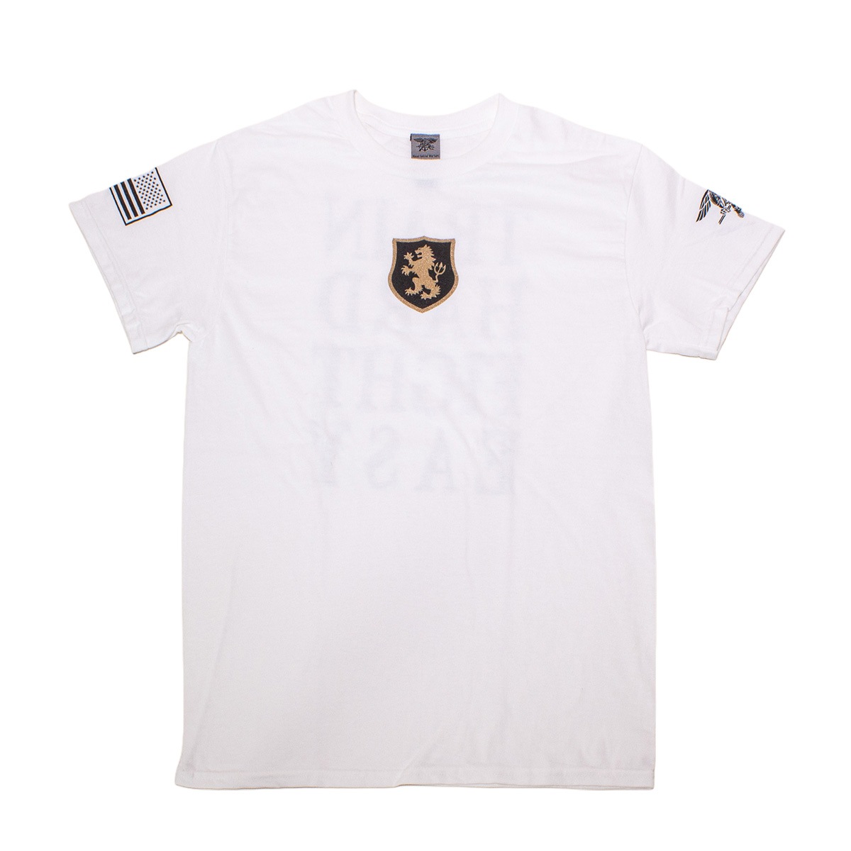 P/O SEALs GOLD LION Tee<br>�ڥե���ȥ� �Ƴ��������륺 ������ɥ饤���� ���T����ġۥǥ֥��� ��� �ߥ꥿�꡼ �����ƥ����� ���Х� ������ �����奢�� �����ȥɥ� �Ƴ��� �ü����� NAVY SEALS �ͥ��ӡ� �����륺