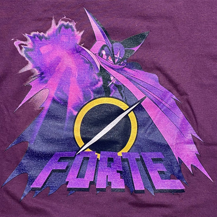 ���å��ޥ� ������ �ԥ���� �ե����<br>��Rockman EXE T-Shirts  FORTE�� ��� ��ǥ����� �����奢�� CAPCOM ���ץ��� ������ ����饯���� T����� ���åȥ� �ȥåץ� �ץ��� ���åȥ���