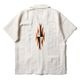 HOUSTON 41331 LINEN CHIMAYO S/S SHIRT<br>�ڥҥ塼���ȥ� ��ͥ���ޥ�Ⱦµ����ġۥ�� ��ǥ����� �ߥ꥿�꡼ �����ȥɥ� �����奢��ɽ������ ���ޥ��� ������ �ǥ��꡼�桼�� ���ʻȤ� Ⱦµ �ץ��ȥ���� �����������å� �����ץ󥫥顼�����