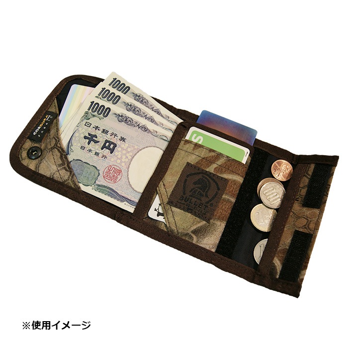 BULLET BAA-1504 󥦥å<br>ڥХå thin walletۥ ǥ å ߥ꥿꡼ ȥɥ 奢 ȥ꡼ Х ġ  л   Хꥹƥå BALLISTICS ʥ ɥåȥܥ º   OUTLET SALE Хꥹƥ