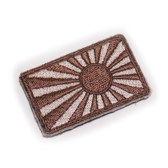 JAPAN NAVY FLAG PATCH KHAKI<br>�ڰ����� �ɽ���åڥ� �������ۥߥ꥿�꡼ ���Х��Х륲���� ���Х� �����ȥɥ� BDU ��Ʈ�� ���� �ٻ� ���� ���� ���� JAPAN