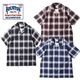 HOUSTON 41314 VENT NYLON RIP OPEN COLLAR SHIRT(OMBRE CHECK)<br>�ڥҥ塼���ȥ� ������ȥʥ������åץ����ץ󥫥顼Ⱦµ����ġۥ�� ��ǥ����� �ߥ꥿�꡼ �����ȥɥ� �����奢�� �����å������ ����֥쥷��� ������ �ǥ��꡼�桼�� ���ʻȤ� Ⱦµ �����������å�