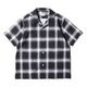 HOUSTON 41314 VENT NYLON RIP OPEN COLLAR SHIRT(OMBRE CHECK)<br>�ڥҥ塼���ȥ� ������ȥʥ������åץ����ץ󥫥顼Ⱦµ����ġۥ�� ��ǥ����� �ߥ꥿�꡼ �����ȥɥ� �����奢�� �����å������ ����֥쥷��� ������ �ǥ��꡼�桼�� ���ʻȤ� Ⱦµ �����������å�