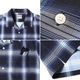 HOUSTON 41314 VENT NYLON RIP OPEN COLLAR SHIRT(OMBRE CHECK)<br>�ڥҥ塼���ȥ� ������ȥʥ������åץ����ץ󥫥顼Ⱦµ����ġۥ�� ��ǥ����� �ߥ꥿�꡼ �����ȥɥ� �����奢�� �����å������ ����֥쥷��� ������ �ǥ��꡼�桼�� ���ʻȤ� Ⱦµ �����������å�