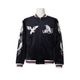 HOUSTON 51618 VELVETEEN SOUVENIR JACKET (MAP) <br>�ڥҥ塼���ȥ� ���������٥˥����㥱�å� �ޥå����ۥ�� �����奢�� �����ߡ� �����٥˥� ���� �����Ͽ� �� �� ζ