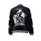 HOUSTON 51618 VELVETEEN SOUVENIR JACKET (MAP) <br>�ڥҥ塼���ȥ� ���������٥˥����㥱�å� �ޥå����ۥ�� �����奢�� �����ߡ� �����٥˥� ���� �����Ͽ� �� �� ζ