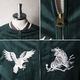 HOUSTON 51618 VELVETEEN SOUVENIR JACKET (MAP) <br>�ڥҥ塼���ȥ� ���������٥˥����㥱�å� �ޥå����ۥ�� �����奢�� �����ߡ� �����٥˥� ���� �����Ͽ� �� �� ζ