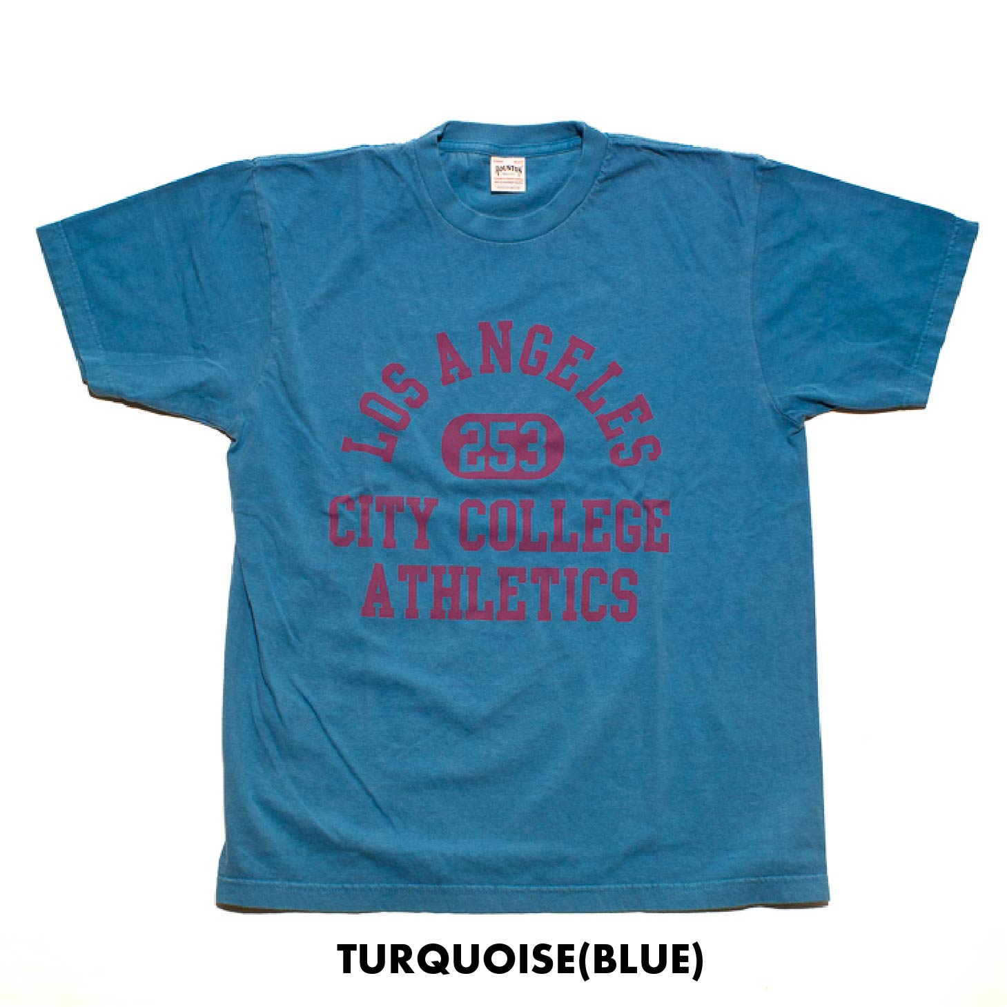 HOUSTON 22307 PIGMENT PRINT S/S TEE<br>�ڥҥ塼���ȥ� 22307 �ԥ����� Ⱦµ�ԥ���ġ�<br>��� ��ǥ����� �ߥ꥿�꡼ �����ȥɥ� �����奢�� T����� LOS ANGELES �ԥ����� 5.6���� ���åȥ�100�� ������ơ����ù�