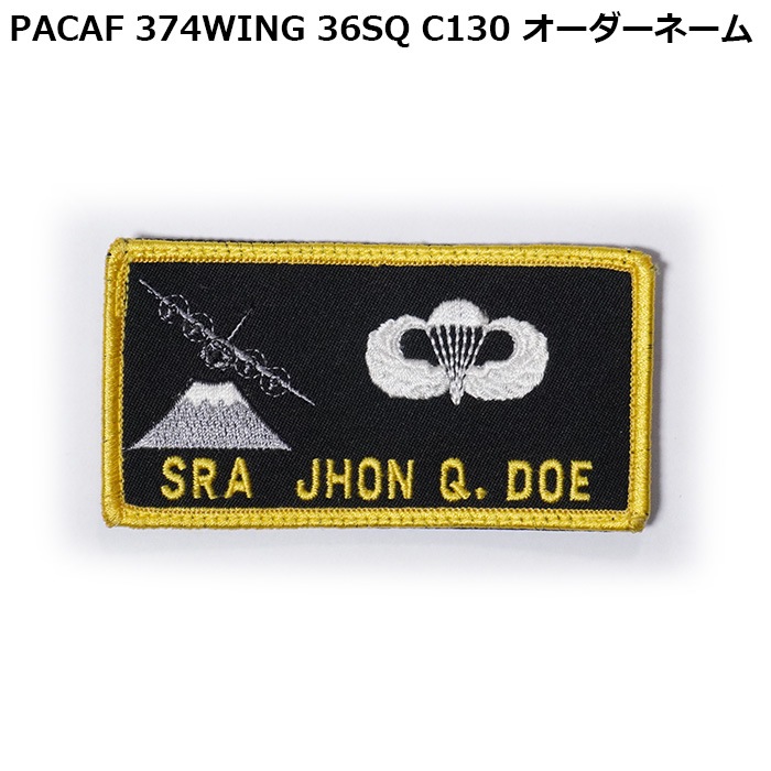 ���������ɽ��͡���/PACAF 374WING��36SQ w/hook <br>�ڥ��������ᥤ�� �ۥߥ꥿�꡼ ���Х��Х륲���� ���Х� �����ץ� ������ BDU ���㥱�å� ��Ʈ�� ��åڥ� �٥륯�� ���Ĵ��� YOKOTA
