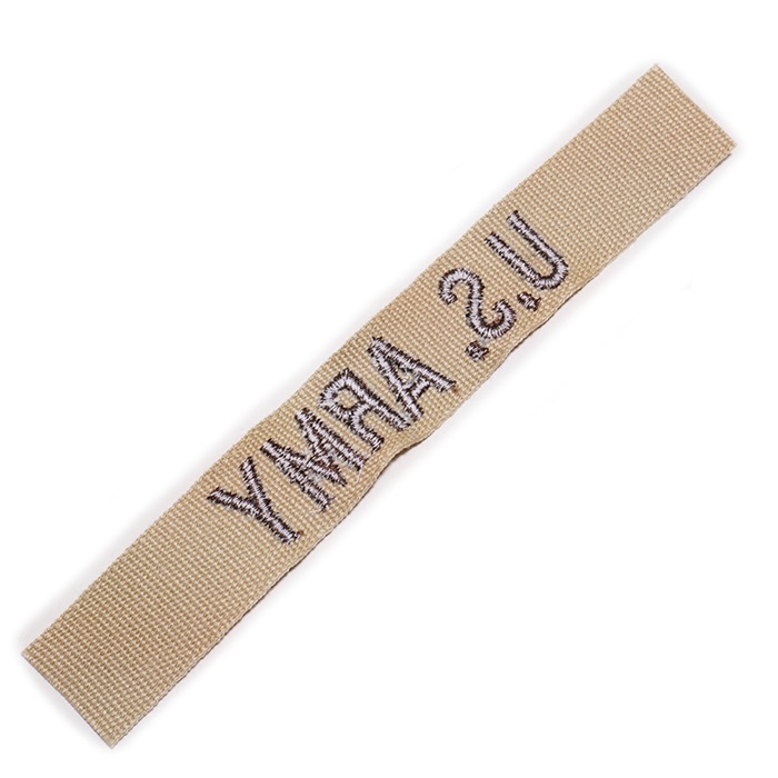 ARMY NAME TAPE BDU�� TAN<br>�ڻɽ��͡���ơ��� ����ꥫΦ���ѡۥߥ꥿�꡼ ���Х��Х륲���� ���Х� �����ȥɥ� BDU ��Ʈ�� Φ�� ���� �͡���ơ���  �º� �����ץ� ARMY 3C