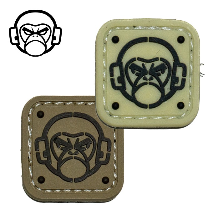 MSM Monkey Stencil PVC 1inch Morale Patch<br>Mil-Spec Monkey 󥭡 ƥ󥷥 PVC 1 顼 ѥåۥ ǥ ߥ꥿꡼ ȥɥ 奢 Х ѥåѥͥ Х ġ ݡ 塼ƥ  ꡼   ץ ɽ åڥ ٥륯