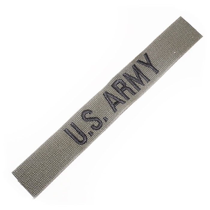 ARMY NAME TAPE BDU�� OD<br>�ڻɽ��͡���ơ��� ����ꥫΦ���ѡۥߥ꥿�꡼ ���Х��Х륲���� ���Х� �����ȥɥ� BDU ��Ʈ�� Φ�� ���� �͡���ơ���  �º� �����ץ� ARMY WOODLAND