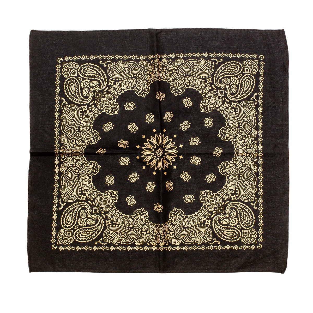 THE BANDANNA COMPANY METALLIC PAISELE BANDANNAS �ڥХ���ʥ���ѥˡ� �᥿��å�  �ڥ����꡼ �Х���ʡۥߥ꥿�꡼ �����奢�� �����ȥɥ� ���Х��Х륲���� ���Х� �ϥ󥫥� �Х���� �ڥ����꡼�� �᥿��å�