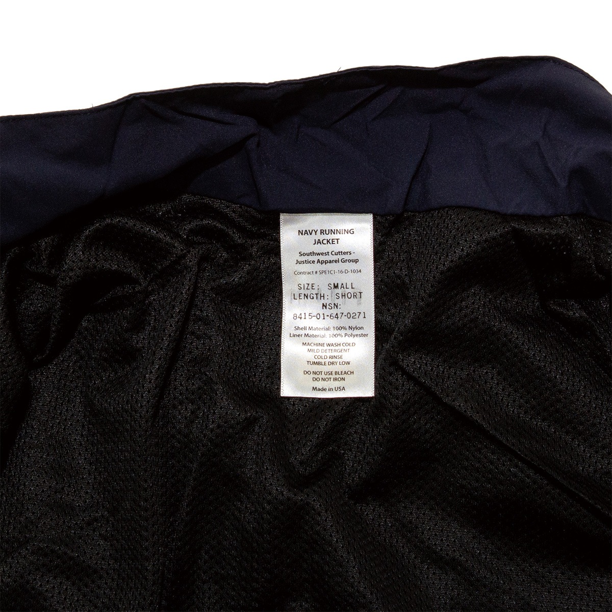 �ڼ�ʪ�����ʡ�GI US NAVY PHYSICAL FITNESS JACKET��DEAD STOCK��<br>���Ƴ��� �ե�������ե��åȥͥ� ���㥱�åȡ�<br>��� �ߥ꥿�꡼ �����ȥɥ� ���Х��Х륲���� ���Х� �ǥåɥ��ȥå� NAVY �ȥ졼�˥� �������� ���˥� �ե��åȥͥ�