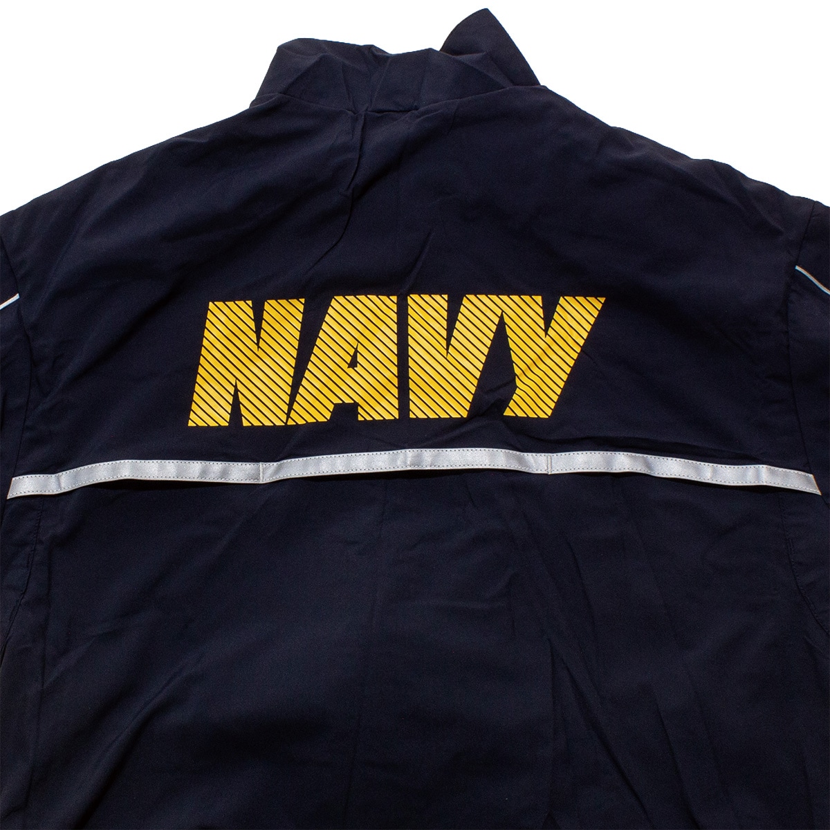 �ڼ�ʪ�����ʡ�GI US NAVY PHYSICAL FITNESS JACKET��DEAD STOCK��<br>���Ƴ��� �ե�������ե��åȥͥ� ���㥱�åȡ�<br>��� �ߥ꥿�꡼ �����ȥɥ� ���Х��Х륲���� ���Х� �ǥåɥ��ȥå� NAVY �ȥ졼�˥� �������� ���˥� �ե��åȥͥ�