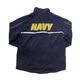 �ڼ�ʪ�����ʡ�GI US NAVY PHYSICAL FITNESS JACKET��DEAD STOCK��<br>���Ƴ��� �ե�������ե��åȥͥ� ���㥱�åȡ�<br>��� �ߥ꥿�꡼ �����ȥɥ� ���Х��Х륲���� ���Х� �ǥåɥ��ȥå� NAVY �ȥ졼�˥� �������� ���˥� �ե��åȥͥ�