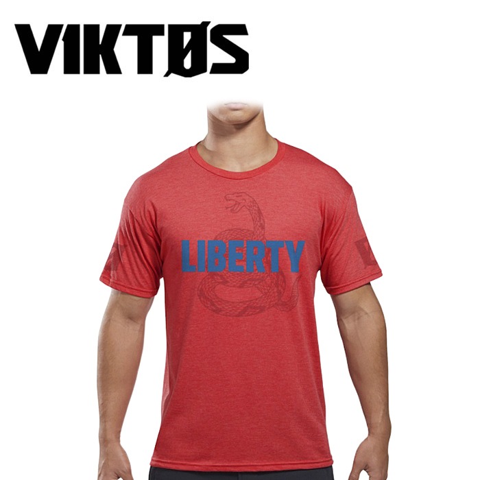 VIKTOS ��Хƥ������͡��� T�����<br>�ڥ������ȥ� Liberty Snake Tee�ۥ�� �ߥ꥿�꡼ �����ȥɥ� ���Х� �����奢�� ������ �Х��� �ġ���� ��������� ���ݡ��� ���塼�ƥ��� ���åȥ� �ݥꥨ���ƥ� ���롼�ͥå� Ⱦµ �ץ��� �ȥåץ� �إ� ��