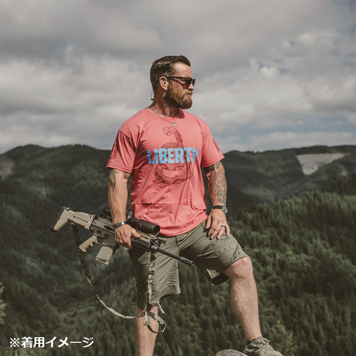 VIKTOS ��Хƥ������͡��� T�����<br>�ڥ������ȥ� Liberty Snake Tee�ۥ�� �ߥ꥿�꡼ �����ȥɥ� ���Х� �����奢�� ������ �Х��� �ġ���� ��������� ���ݡ��� ���塼�ƥ��� ���åȥ� �ݥꥨ���ƥ� ���롼�ͥå� Ⱦµ �ץ��� �ȥåץ� �إ� ��