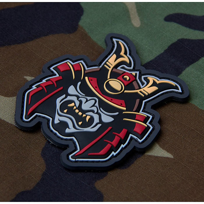 MSM SAMURAI HEAD PVC PATCH<br>��MIL-SPEC MONKEY �ߥ륹�ڥå�����󥭡� ����饤 �إå� �ѥå��ۥߥ꥿�꡼ �����ȥɥ� �����奢�� ���Х� �Х��� �ġ���� ��������� ��åڥ� �ѥå��ѥͥ� �٥륯�� BDU ������ ��� �� OUTLET SALE
