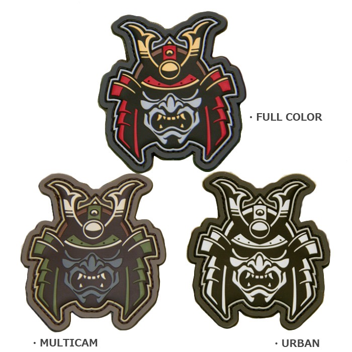 MSM SAMURAI HEAD PVC PATCH<br>��MIL-SPEC MONKEY �ߥ륹�ڥå�����󥭡� ����饤 �إå� �ѥå��ۥߥ꥿�꡼ �����ȥɥ� �����奢�� ���Х� �Х��� �ġ���� ��������� ��åڥ� �ѥå��ѥͥ� �٥륯�� BDU ������ ��� �� OUTLET SALE