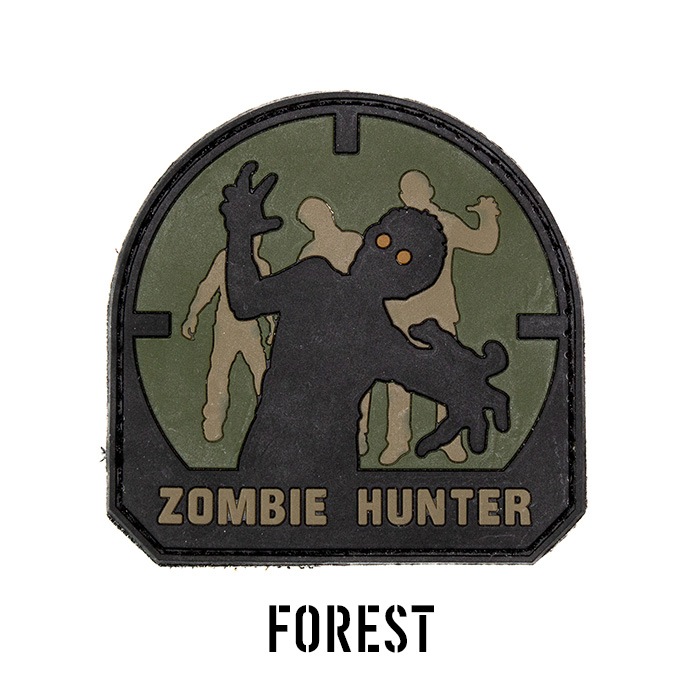 MSM ZOMBIE HUNTER PVC PATCH<br>��MIL-SPEC MONKEY �ߥ륹�ڥå�����󥭡� ����ӥϥ󥿡� �ѥå��ۥߥ꥿�꡼ ���Х��Х륲���� ��åڥ� �٥륯���դ�