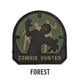 MSM ZOMBIE HUNTER PVC PATCH<br>��MIL-SPEC MONKEY �ߥ륹�ڥå�����󥭡� ����ӥϥ󥿡� �ѥå��ۥߥ꥿�꡼ ���Х��Х륲���� ��åڥ� �٥륯���դ�