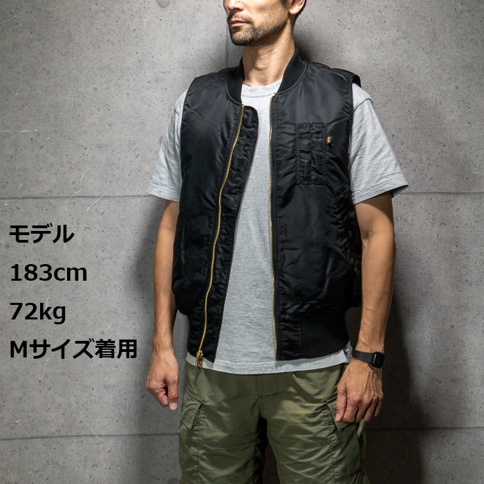 ALPHA �ե饤�� �٥��� 797-5957001 <br>�ڥ���ե� FLIGHT VEST�ۥ�� �ߥ꥿�꡼ �����奢�� �����ȥɥ� ���ȥ꡼�� �Х��� �ġ���� �ݥ��å� ���åѡ� �������� �٥��� �ʥ����� �ݥꥨ���ƥ� MA-1