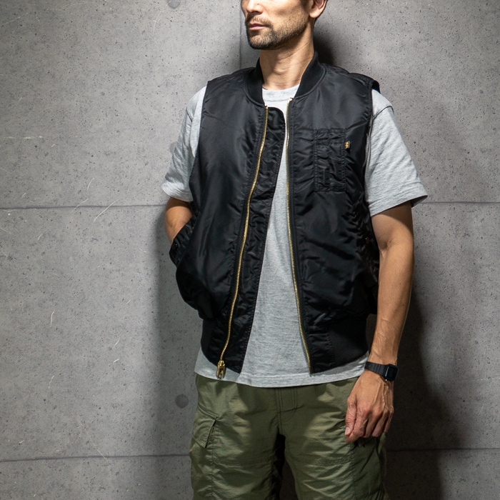 ALPHA �ե饤�� �٥��� 797-5957001 <br>�ڥ���ե� FLIGHT VEST�ۥ�� �ߥ꥿�꡼ �����奢�� �����ȥɥ� ���ȥ꡼�� �Х��� �ġ���� �ݥ��å� ���åѡ� �������� �٥��� �ʥ����� �ݥꥨ���ƥ� MA-1