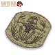 MSM MIL-SPEC MONKEY FROG SKELETON PVC PATCH<br>�ڥߥ륹�ڥå�����󥭡� �ե��å�������ȥ� PVC �ѥå��ۥ�� �ߥ꥿�꡼ ���Х��Х륲�ݥ� �٥륯���դ� BDU